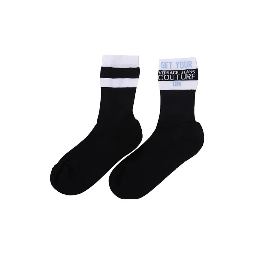 VERSACE JEANS COUTURE Women's Mid Calf Socks