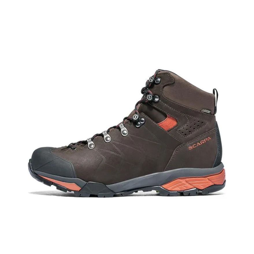 SCARPA ZG Pro A Outdoor Shoes Zero Gravity Pro Edition Anti Slip Wear Resistant High Top Outdoor Shoes Men's Umber