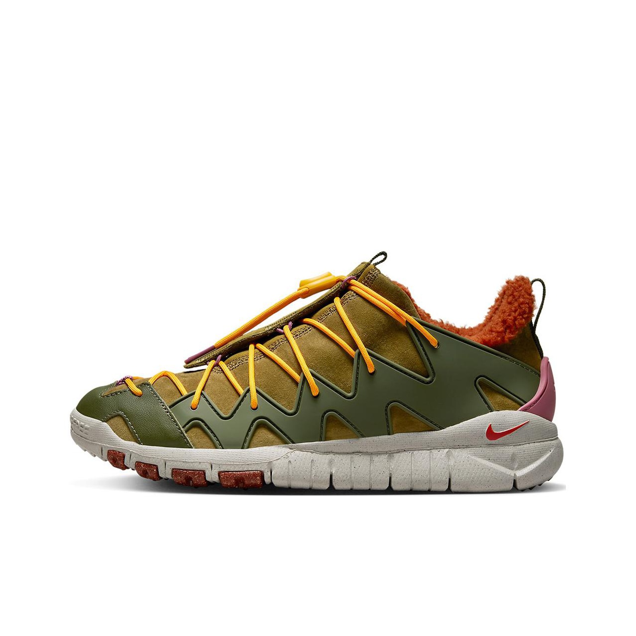 nike air max 270 flyknit olive flak total orange