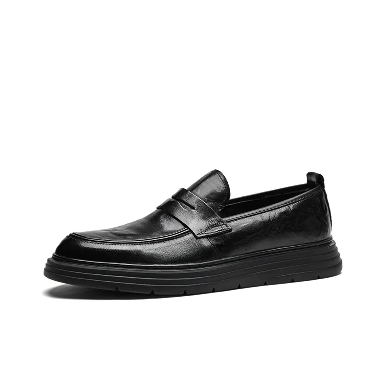 Hautton Jeans Dress Shoes Men's Black