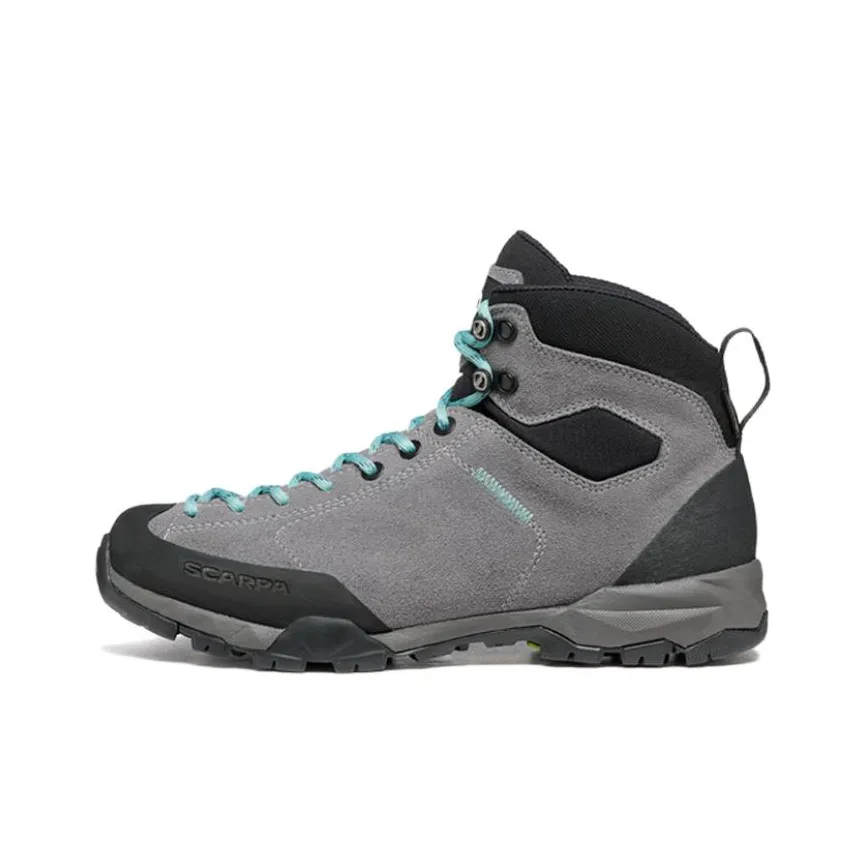 SCARPA Mojito Hike Gtx Mojito Slip Resistant, Abrasion Resistant, Waterproof High Top Outdoor Shoes Women's Gray