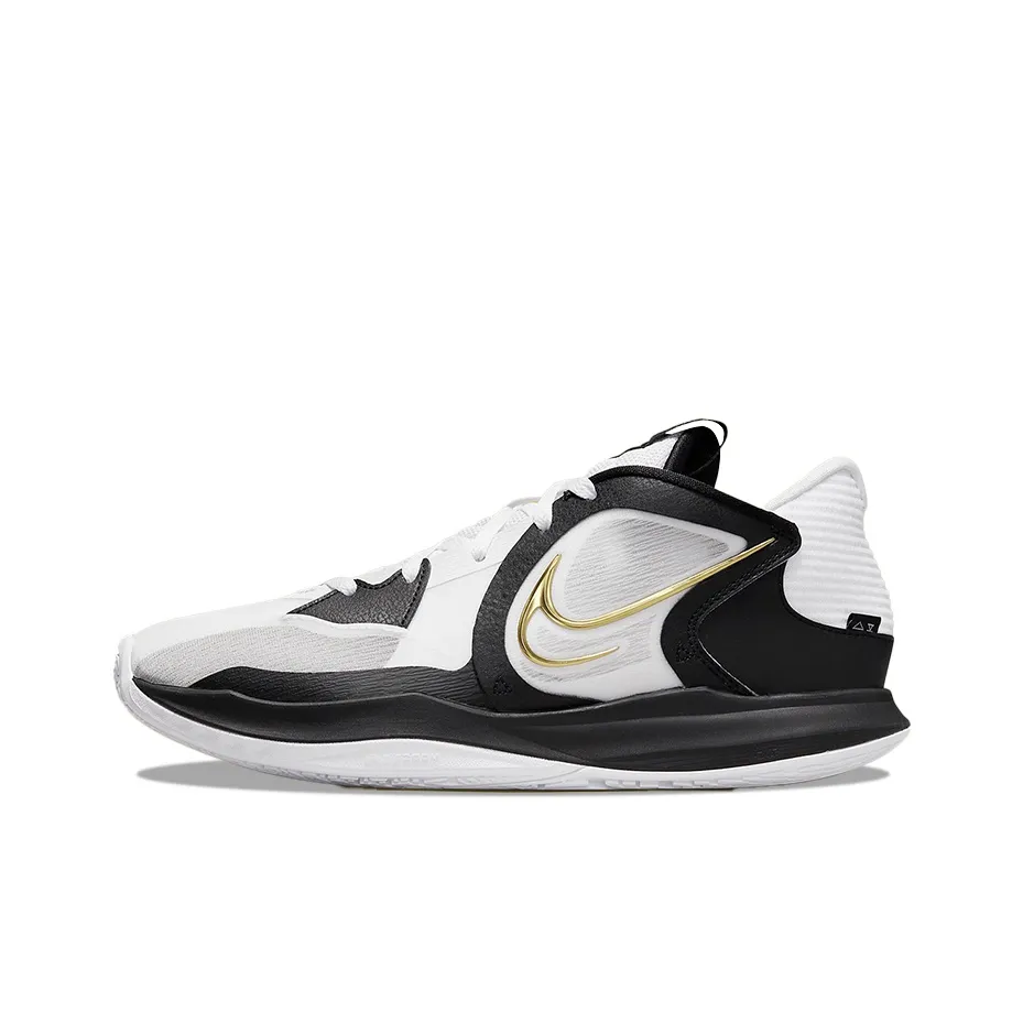 Nike Kyrie Low 5 'White Black Metallic Gold'