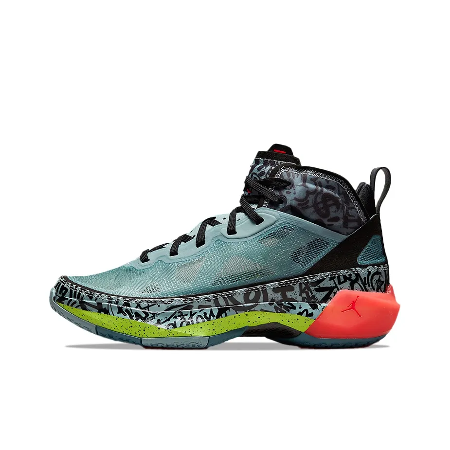 Jordan Air Джордан 37 Баскетбольные кроссовки Высокий топ Женские