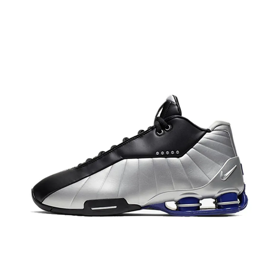 Nike Shox BB4 Black Silver Lapis