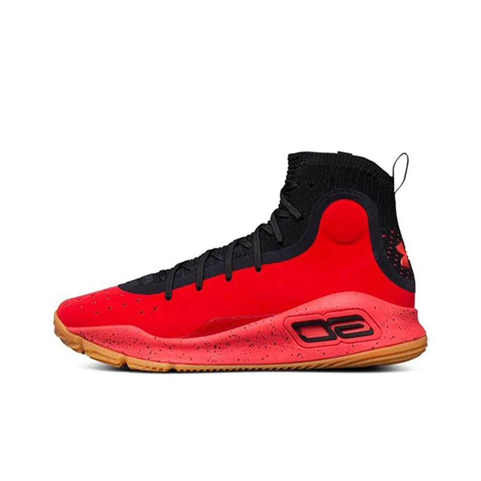 Under Armour Curry 4 'Red Black Gum'