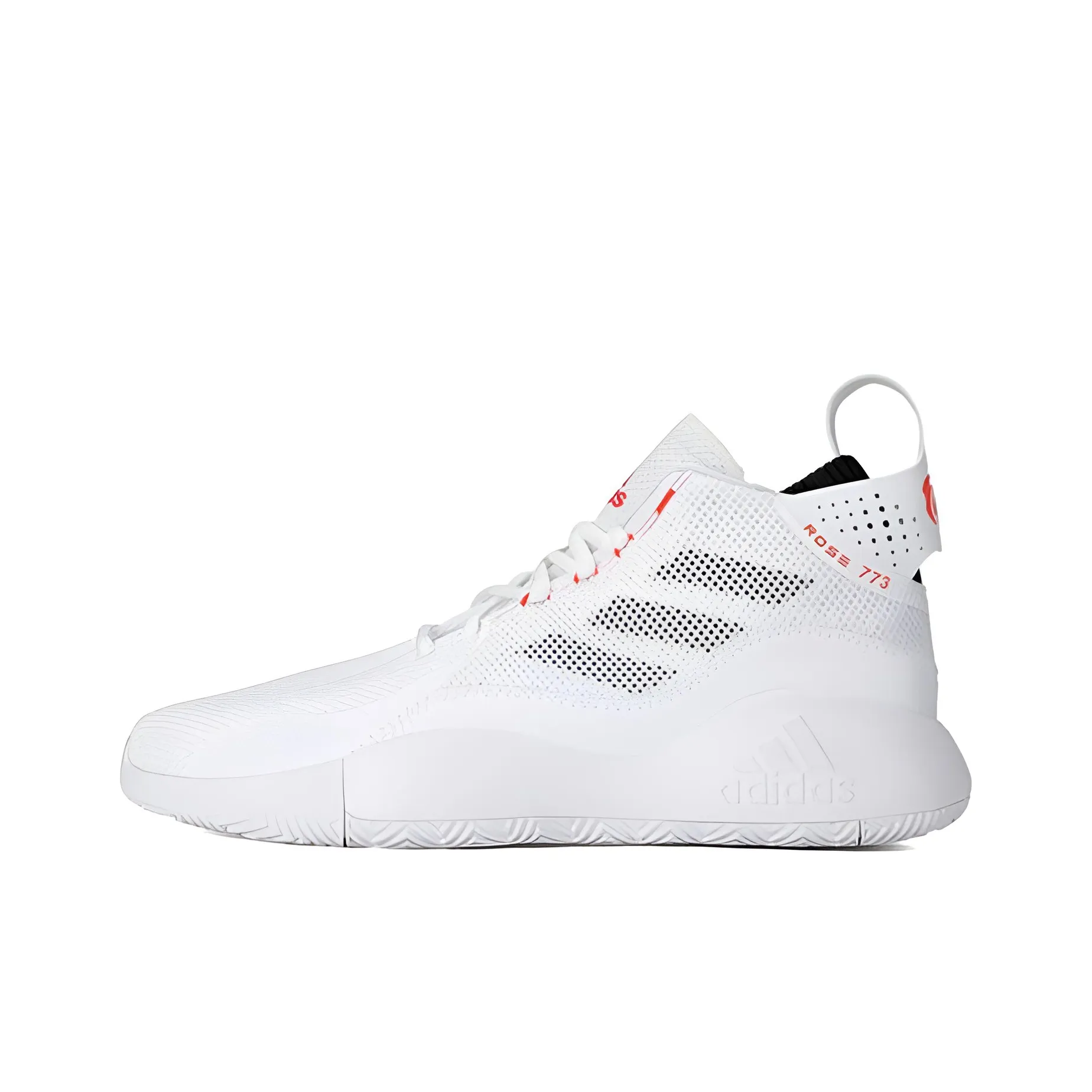 Adidas D Rose 773 2020 'White Solar Red'