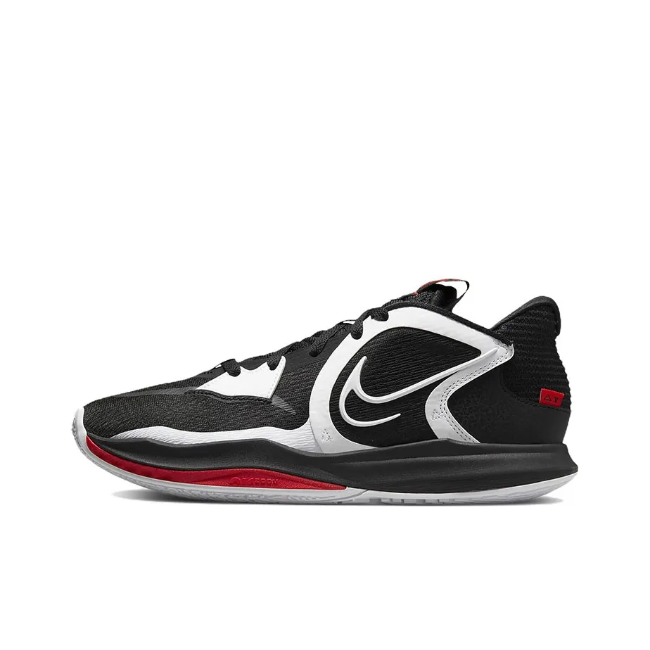 Nike Kyrie Low 5 Kyrie 5 EP Low Топ Баскетбольные кроссовки Унисекс Черный белый красный Азиатская версия