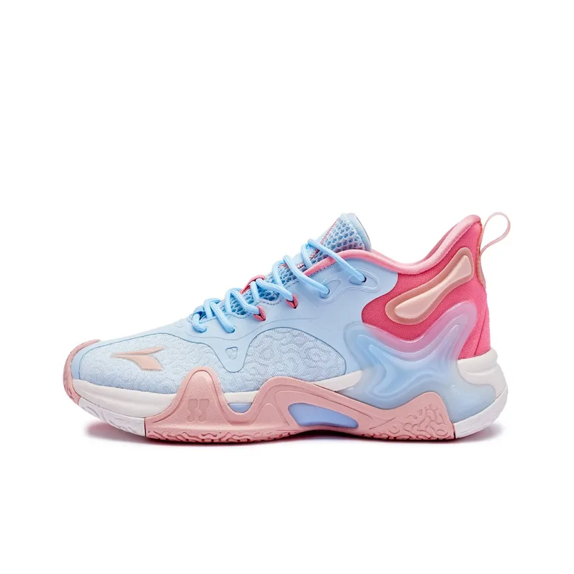 361° LAVA 2.0 Cushioning, Wear Resistant Low Top Performance Basketball Shoes Men's Glacier Blue