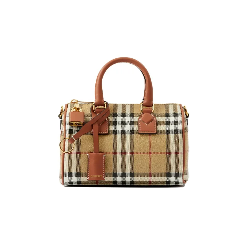 mini Miastella leather tote bag