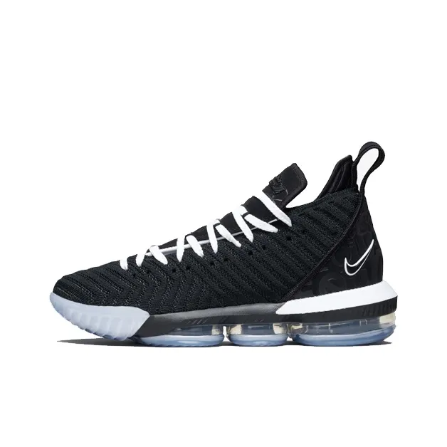 Nike Lebron 16 Джеймс Equalit Low Топ Баскетбольные кроссовки для игры Мужской Черный