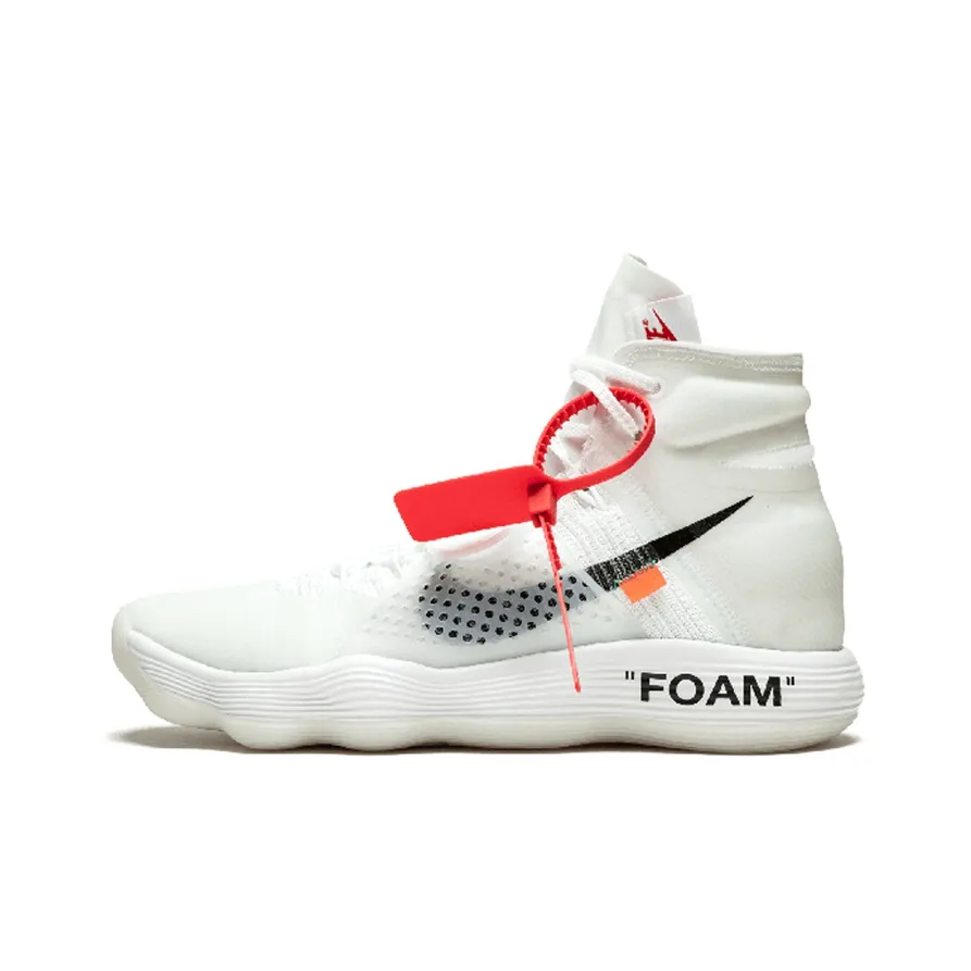Nike React Hyperdunk 2017 flyknit glow Off White
