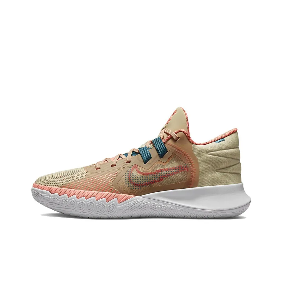 Nike Flytrap 5 Kyrie Irving Амортизация Противоскользящие Устойчивые к истиранию Низкие Баскетбольные кроссовки для игры