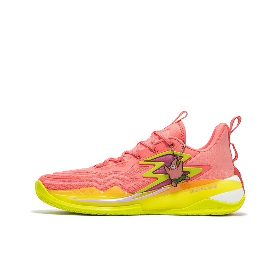361° Big3 3.0 Pro Basketball Shoes Men's Low Top Neon Green