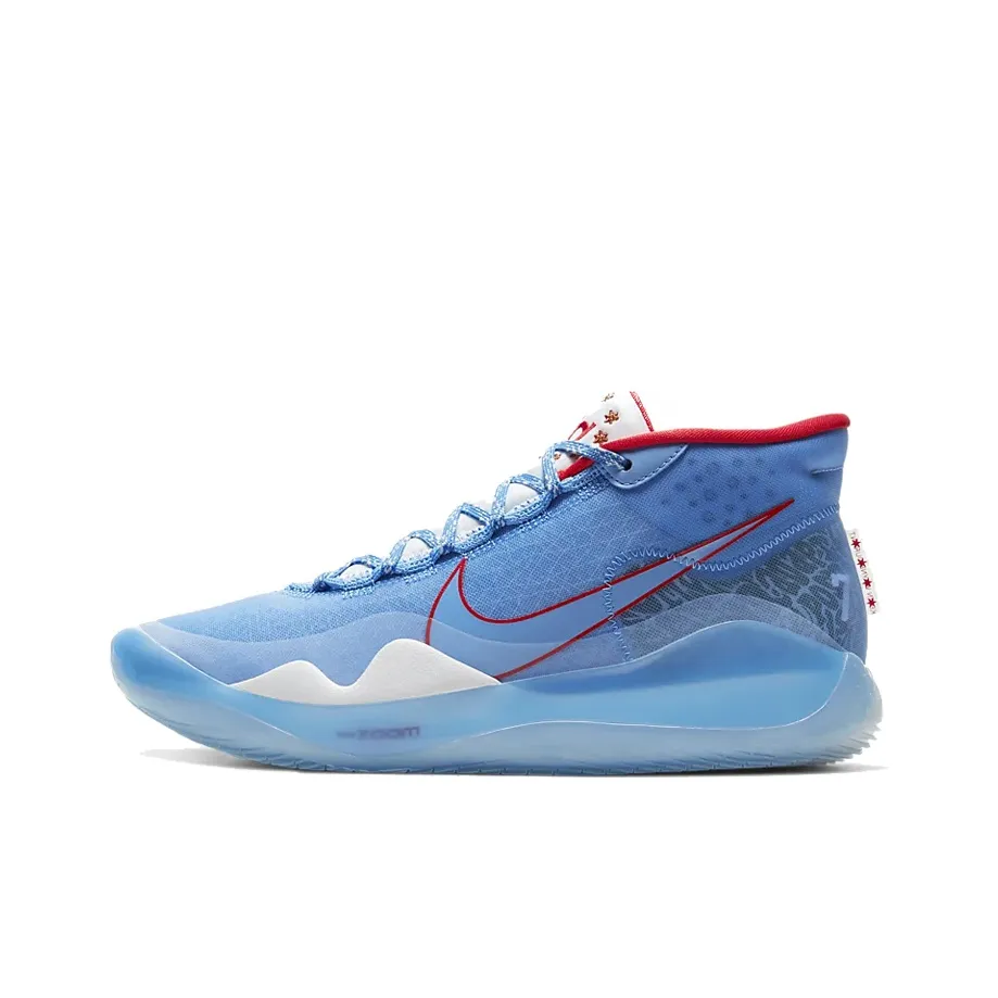 Nike KD 12 Zoom KD 12 Don C EP MID Топ Баскетбольные кроссовки для игры Унисекс Синий 2020 All Star
