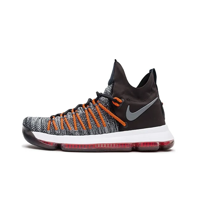 Nike Kd 9 Elite Dark Grey Hyper Orange - POIZON