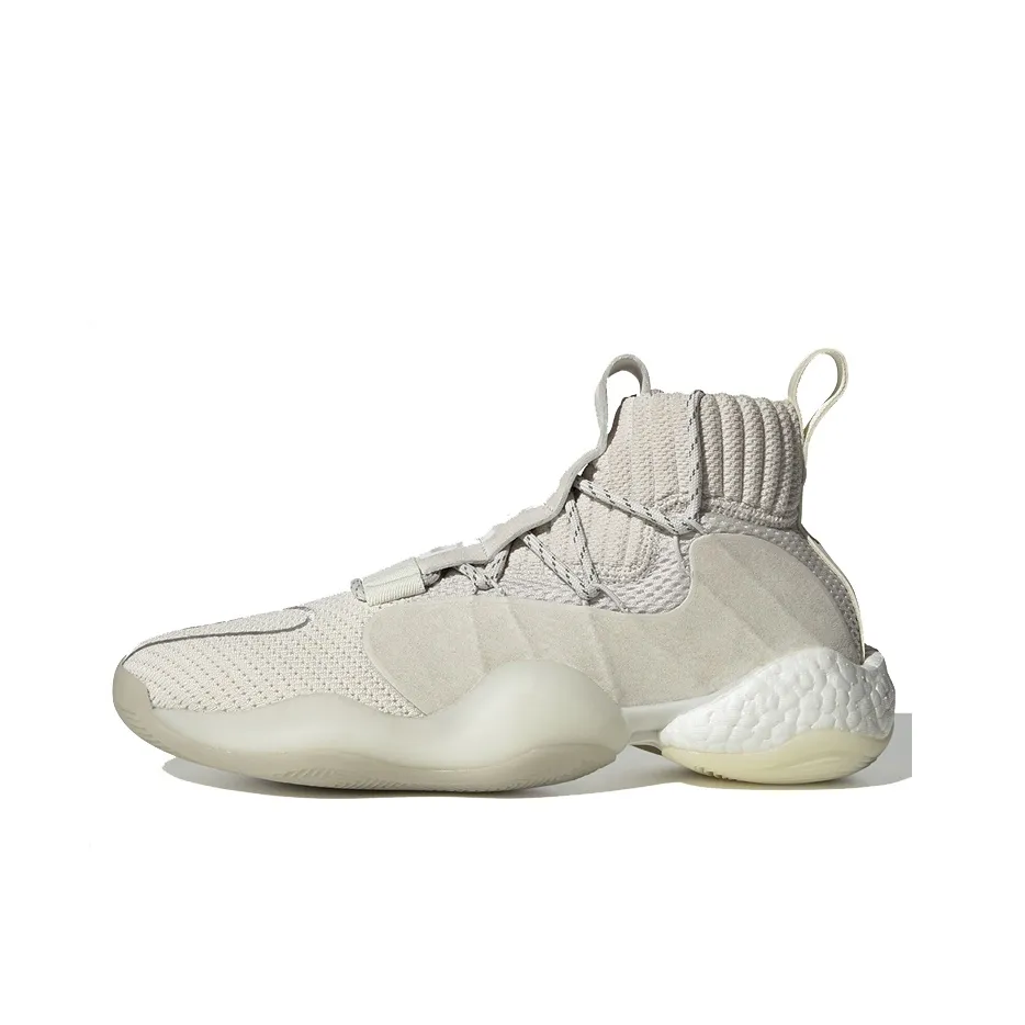 PHARRELL x adidas originals Crazy BYW X Slip-resistant Abrasion-resistant Low-top Basketball Shoes Unisex Beige