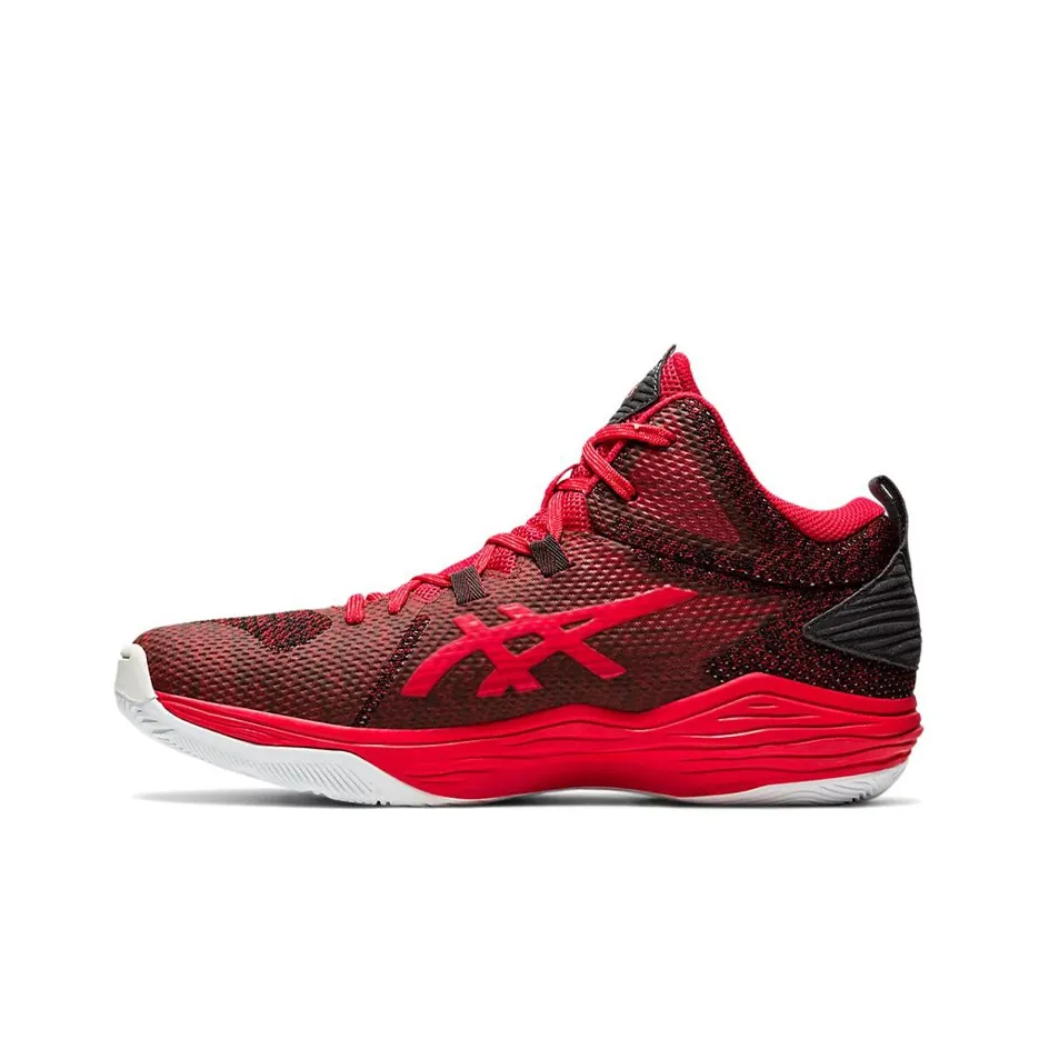 Asics Nova Flow Low Топ Баскетбольные кроссовки для игры Унисекс Красный