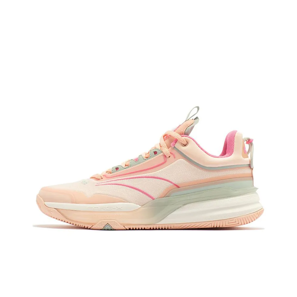 361° DVD1 Dinwiddie 1st Generation, Sweetheart Anti Slip Wear Resistant Low Top Basketball Shoes Men's Soft Pink