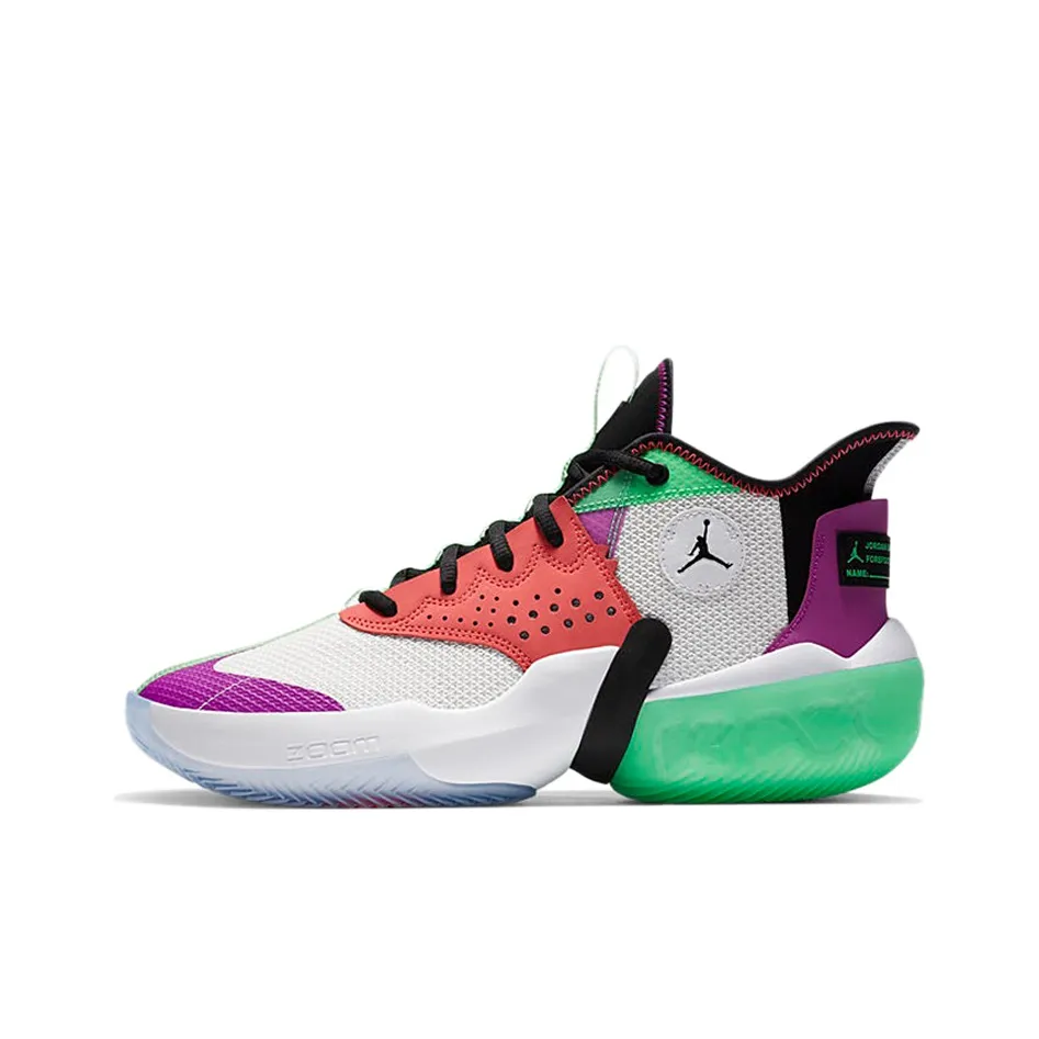 Air Jordan React Elevation Pf 'White Hyper Violet'