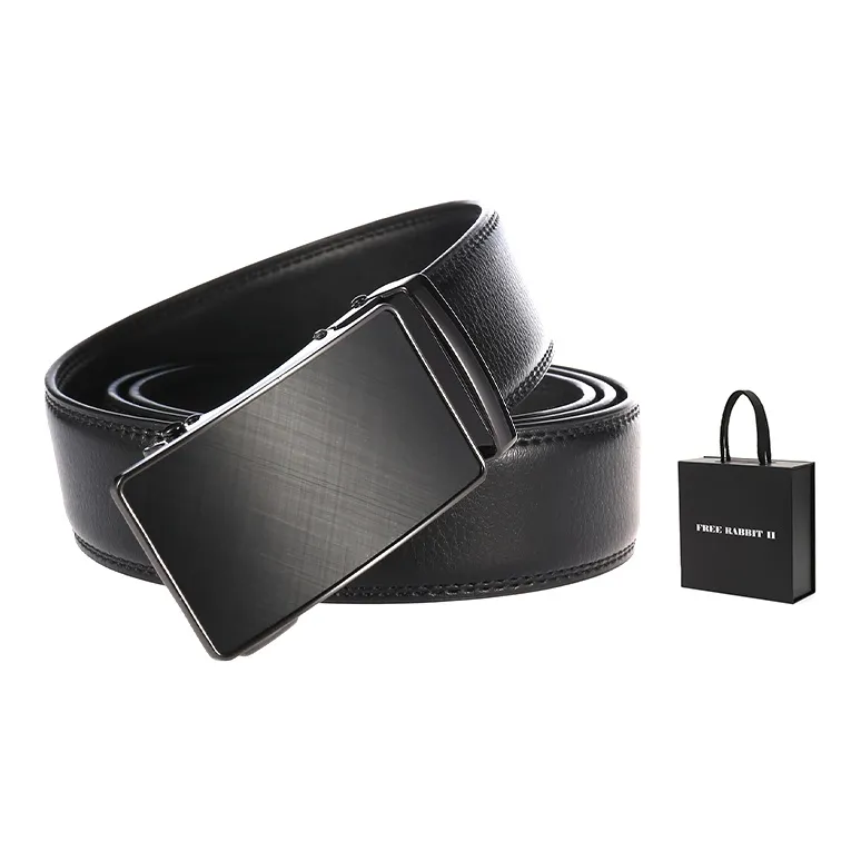FREE RABBITⅡ Минималистский стиль Повседневный Ремень для Молодых и Средний Возрастных Профессионалов Ширина 3,5 см Мужской