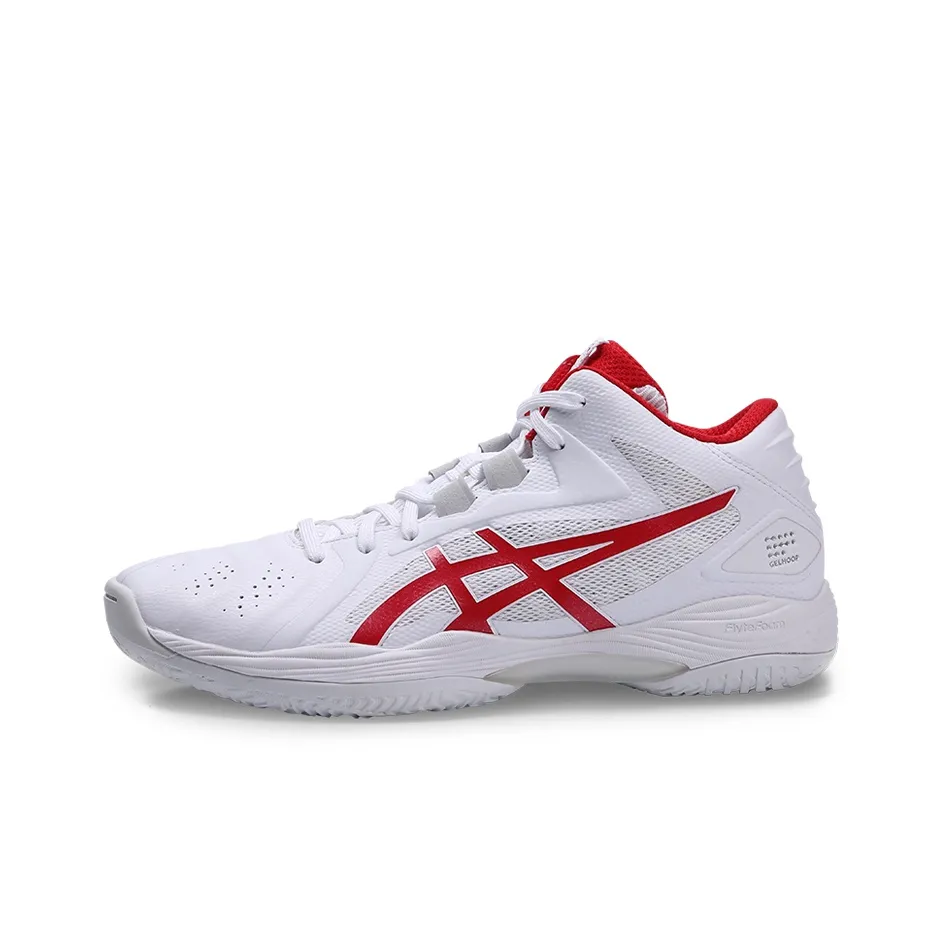 Asics Gel HOOP V13 MID Топ Баскетбольные кроссовки для игры Мужской Белый Красный
