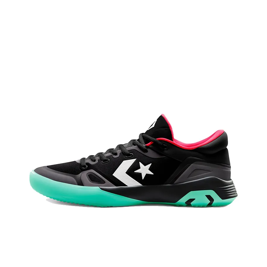 Converse G4 Black Solar Red Fresh Mint