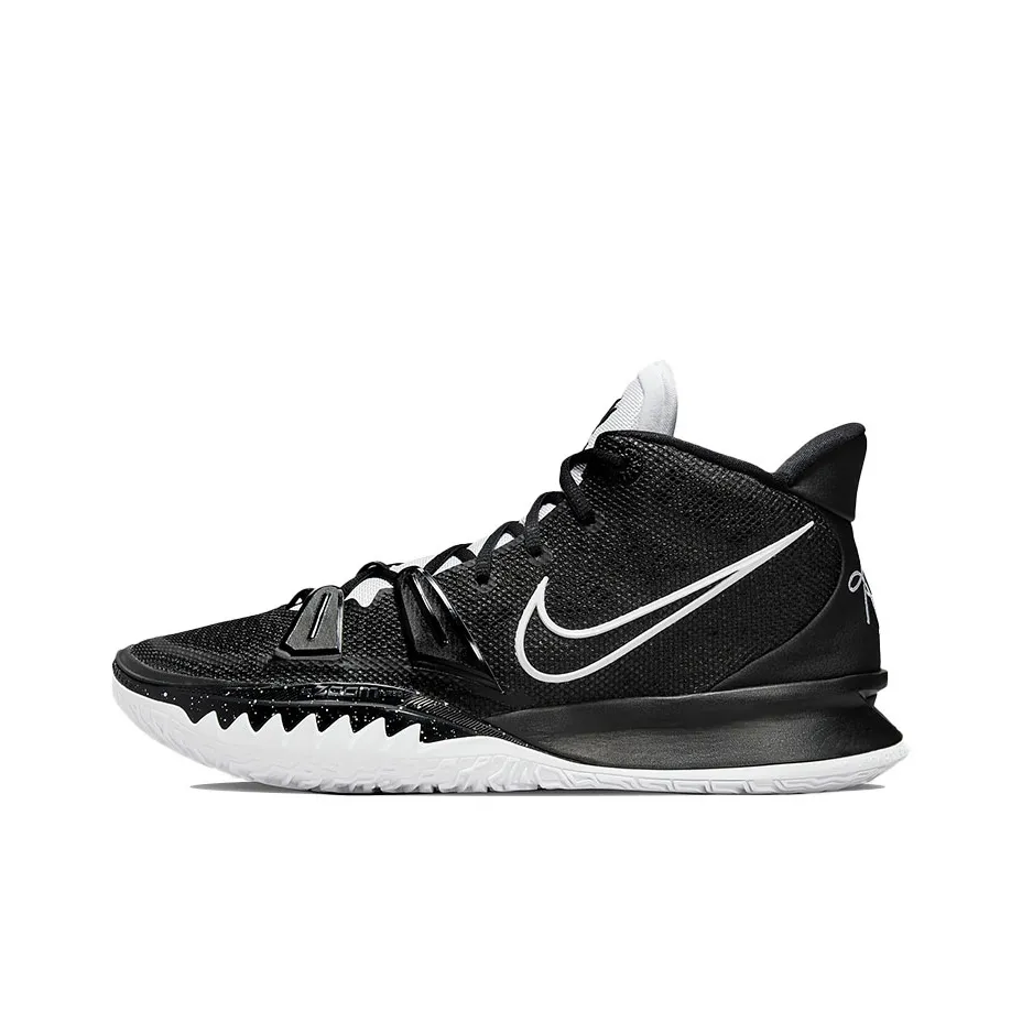 Nike Kyrie 7 MID Топ Баскетбольные кроссовки Унисекс Черный