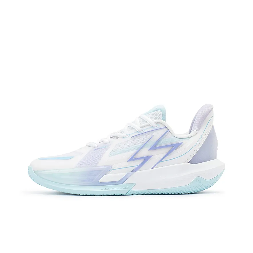 361° Big3 4.0 QUICK Basketball Shoes Men Low Top 361 Degrees White/Glacier Blue