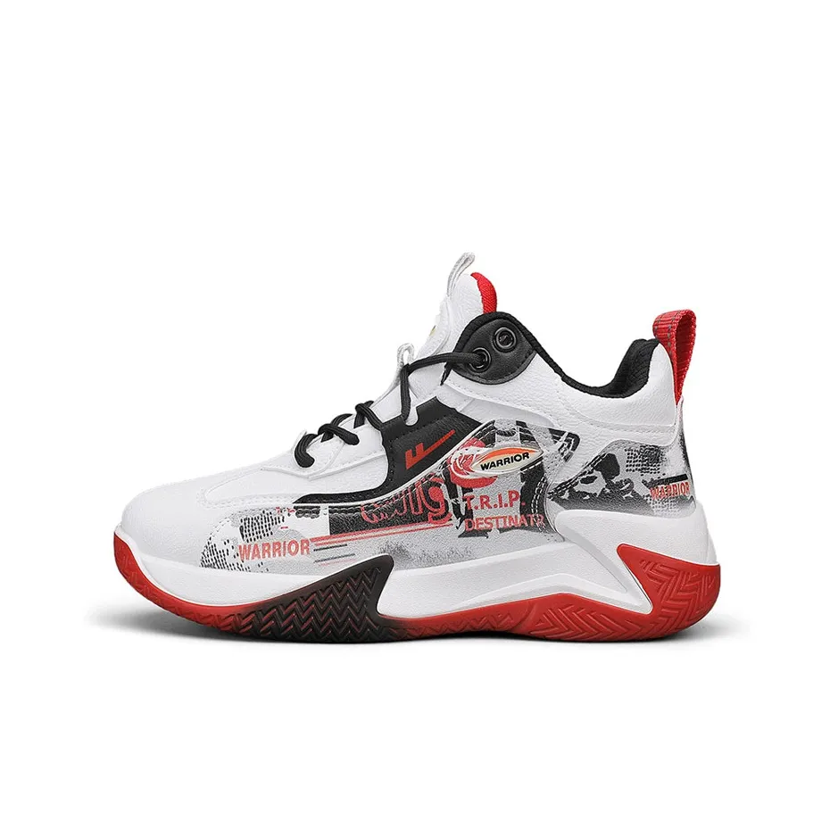 Warrior Амортизация устойчивый к истиранию легкий увеличивающий высоту термический коврик верх баскетбольные кроссовки унисекс