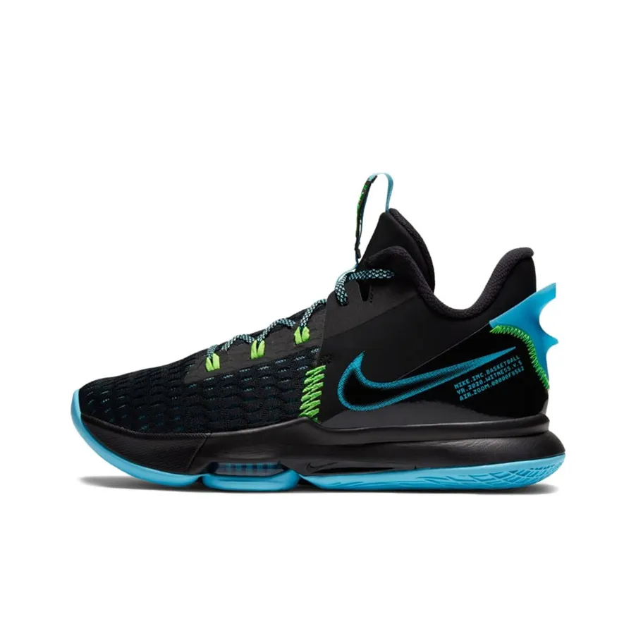 Nike LeBron Witness 5 EP 'Black Light Blue Fury'