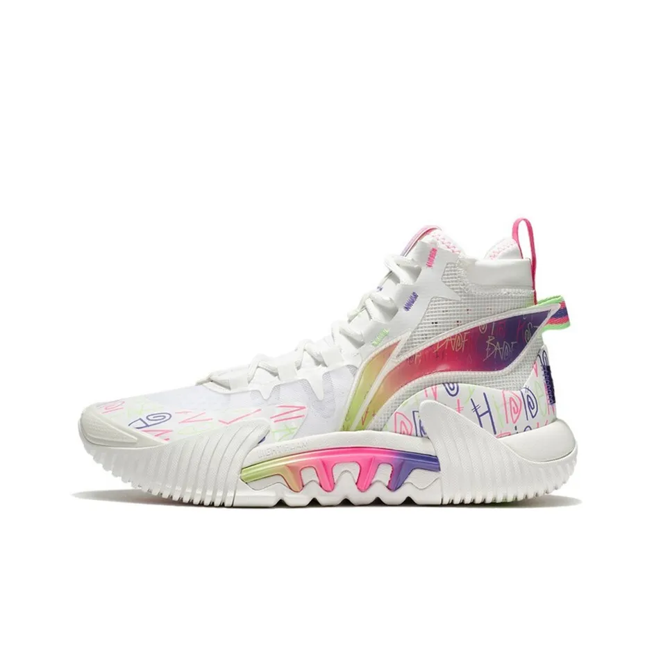 LINING Badfive 2 Баскетбольные кроссовки High Топ Мужской