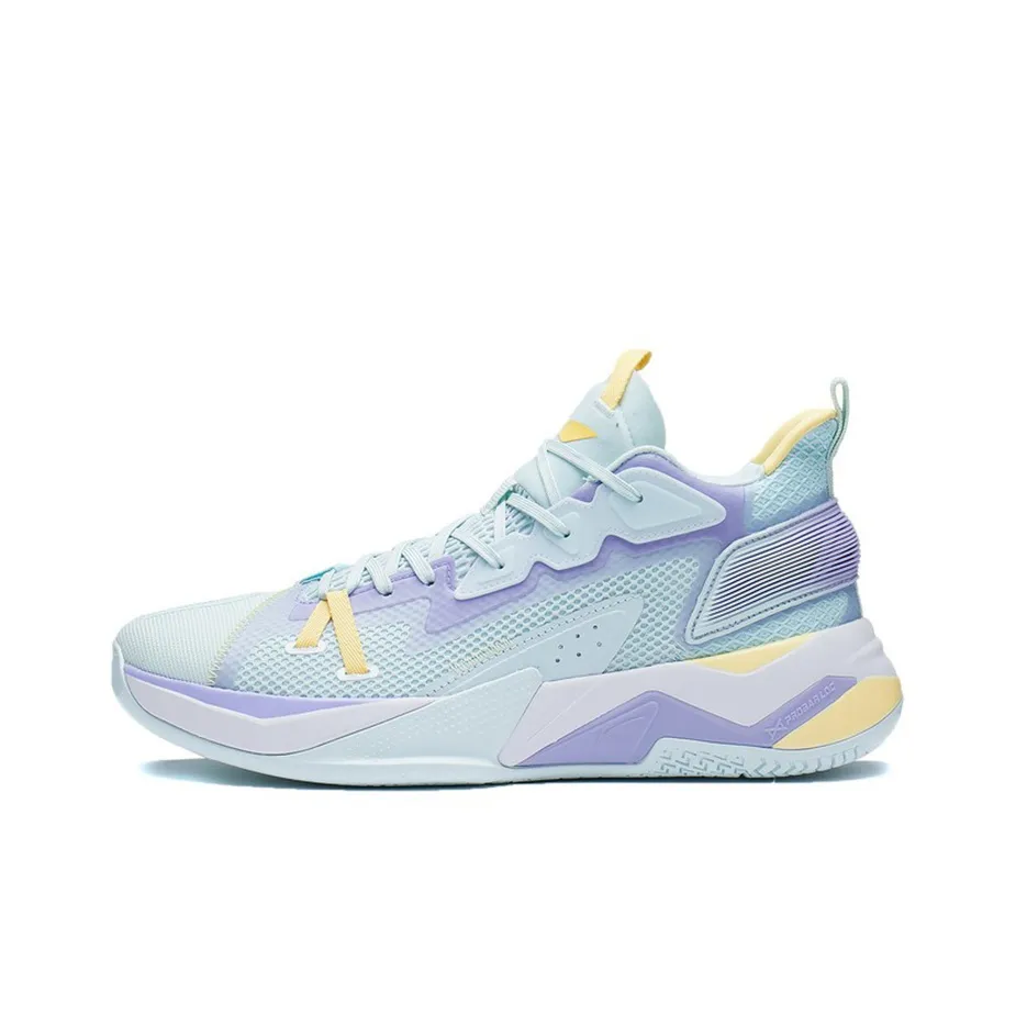 LiNing Fighting Falcon Cushioning Rebound Low-Top Performance Basketball Shoes Men's Blue