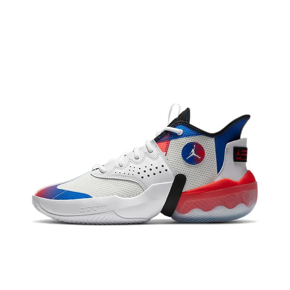 Air Jordan React Elevation Pf 'White Infrared Royal'