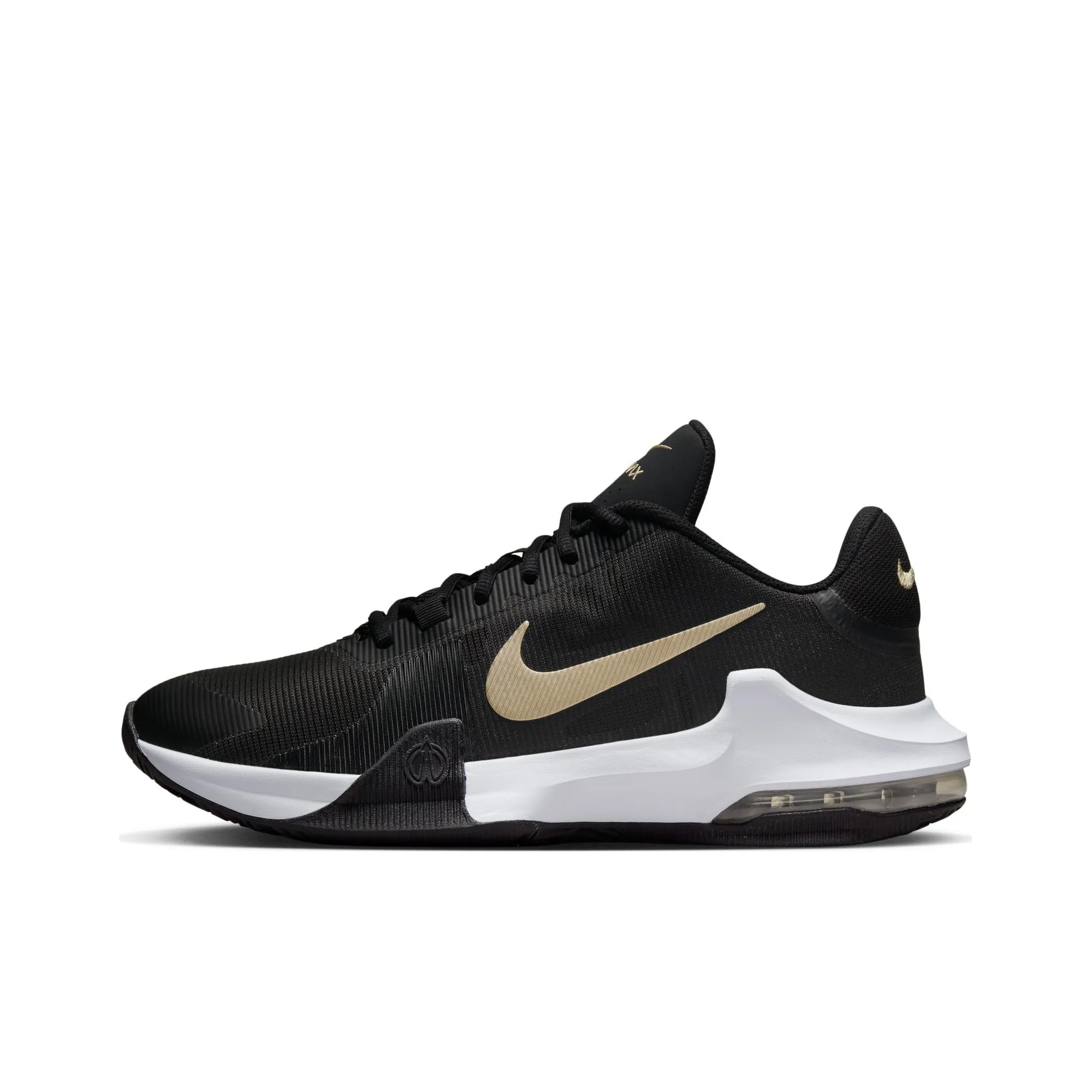 Nike Air Max Impact 4 Black Metallic Gold Star