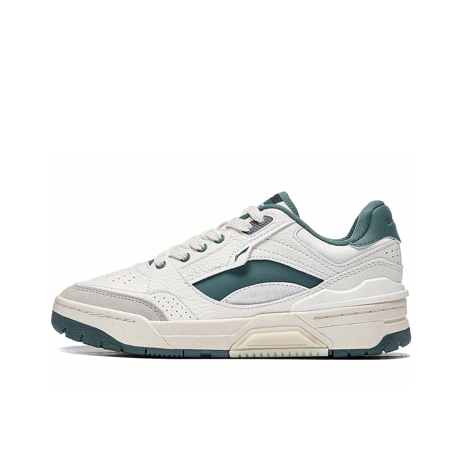 LiNing RSR 101 Basketball Shoes Women's White Gray Green