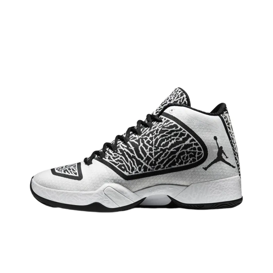 Jordan Air Джордан 29 Черно-белая панда Резистентная Высокая Подошва Баскетбольные Кроссовки для Игры Мужской Черно-белая панда