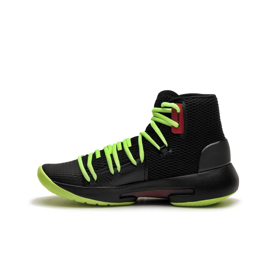 Under Armour HOVR Havoc Slip-Resistant Abrasion-Resistant Breathable High-Top Basketball Shoes for Play Men's