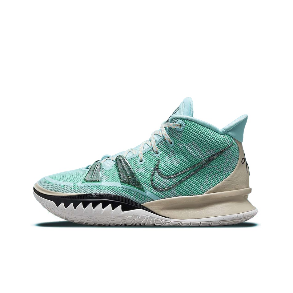 kyrie 7 pale ivory on feet