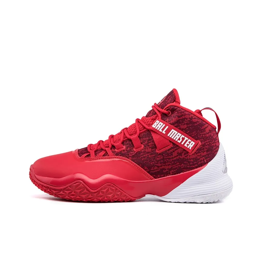 PEAK Shock Absorbers Slip Resistant Abrasion Resistant Mid Top Basketball Shoes Men's