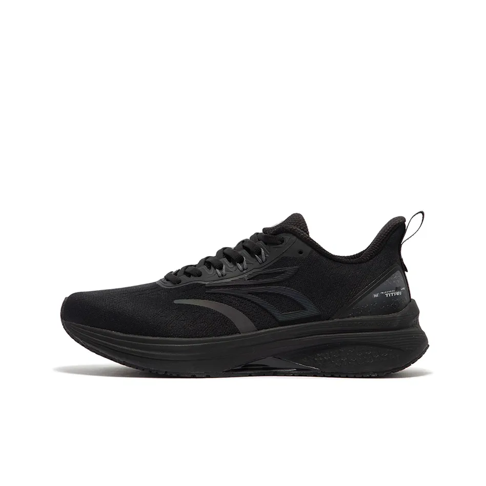 361° Titan Lite Low Top Running Shoes Men's Obsidian Black