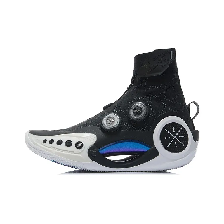 Подкладка WOW 9 Infinity устойчивая к истиранию противоскользящая высокий топ баскетбольные кроссовки для игры женские черный