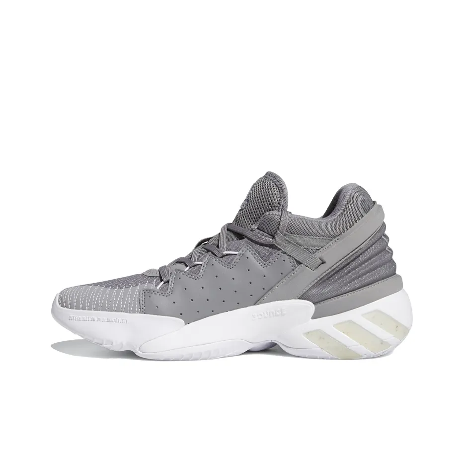 Adidas D.O.N. Issue #2 Slip-resistant Low Top Баскетбольные кроссовки Унисекс Серый Белый