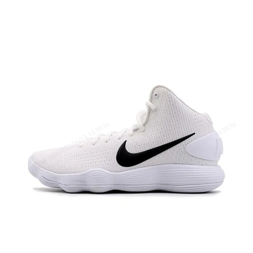 Nike Hyperdunk 2017 High Топ Баскетбольные кроссовки для игры Мужской Белый
