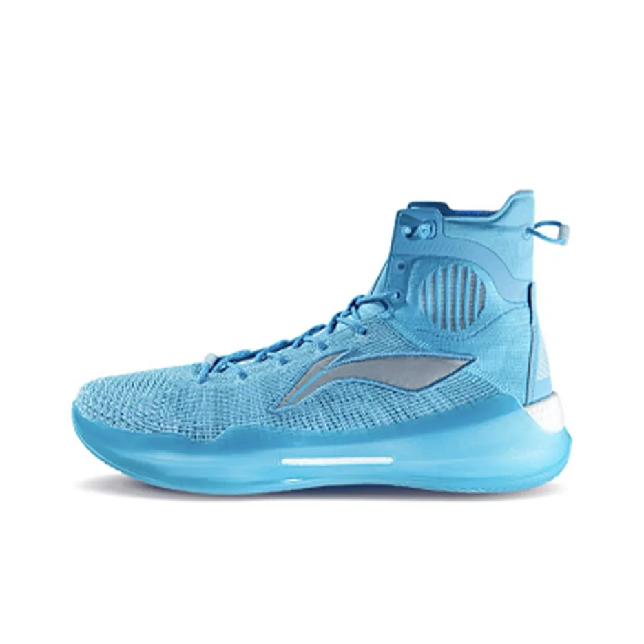 LINING YuShuai 13 Boom Basketball Shoes Men's High Top Carolina Blue