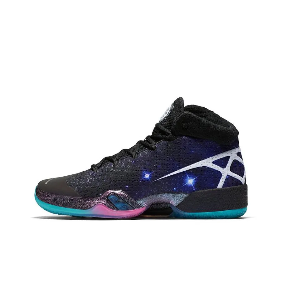 Jordan Air Jordan 30 Basketball Shoes Men High Top Black/Blue/White