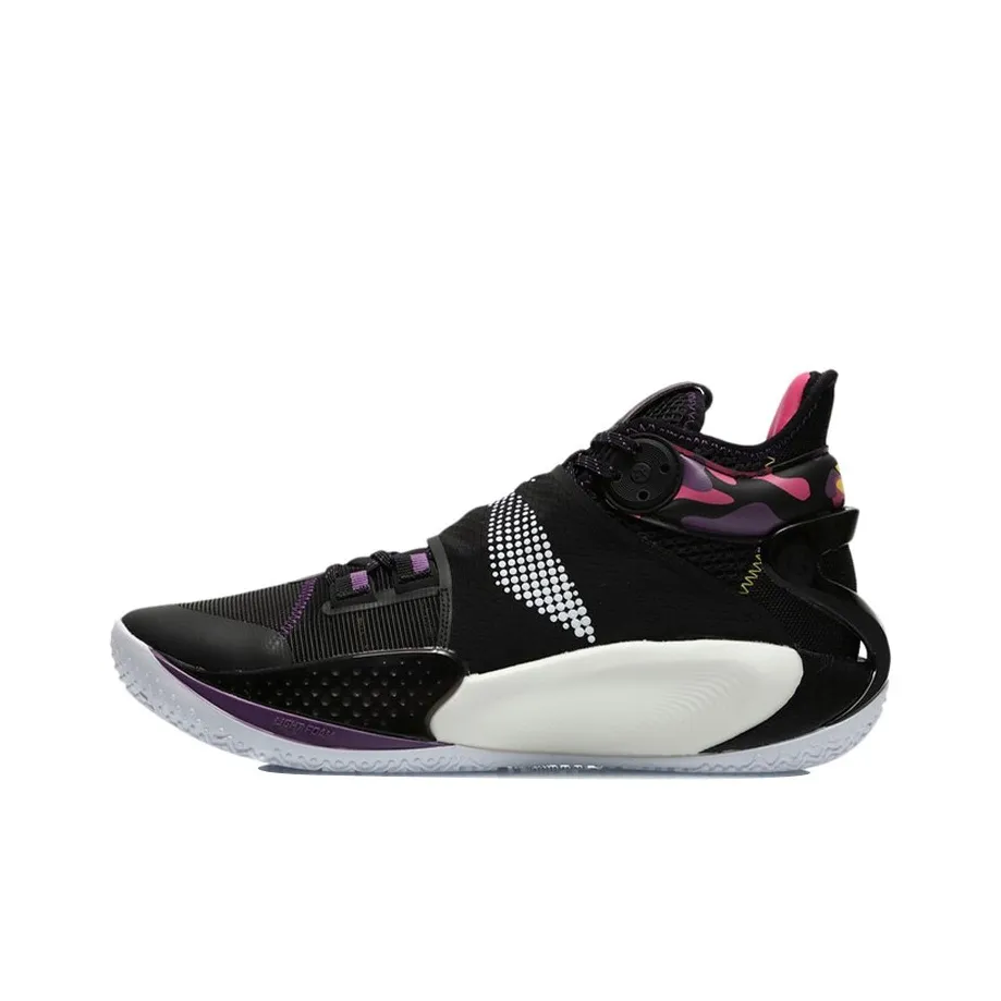 LINING Sonic IX CJ McCollum Men's Premium Shoes - Black/White