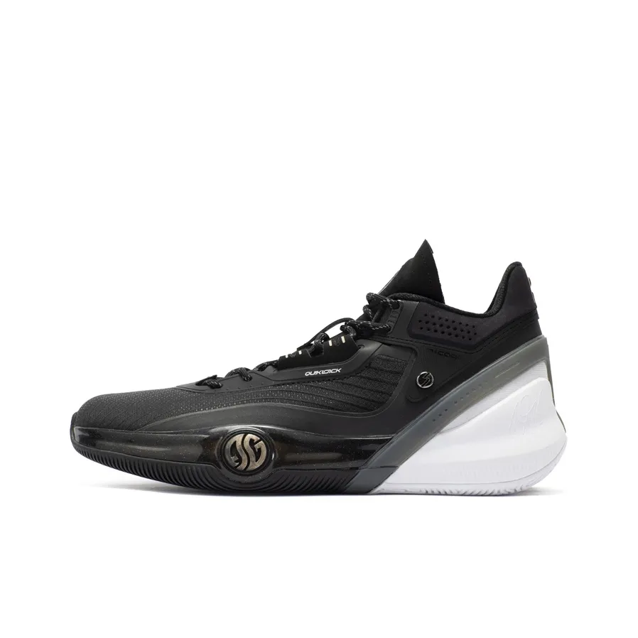 361° AG3 Aaron Gordon 3 Амортизация Износостойкий MID Топ Баскетбольные кроссовки для игры Мужской Обсидиан Черный