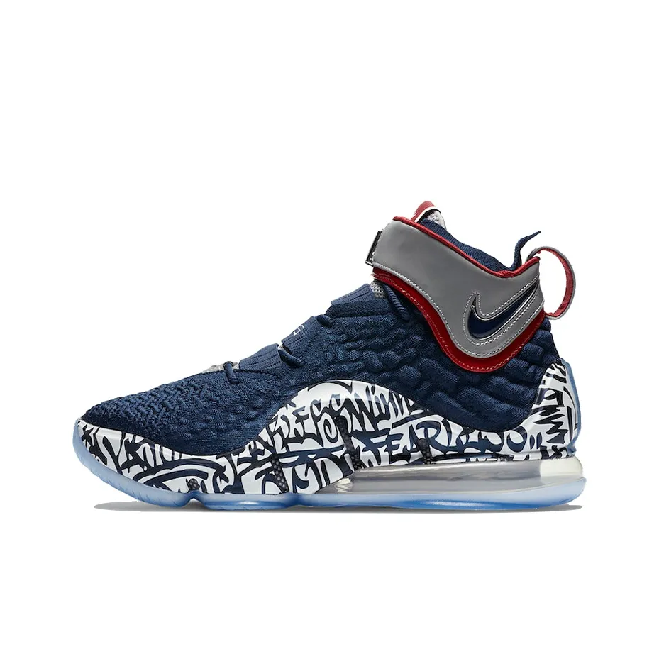 Nike LeBron 17 'LeBron 4 Cold Blue Graffiti'