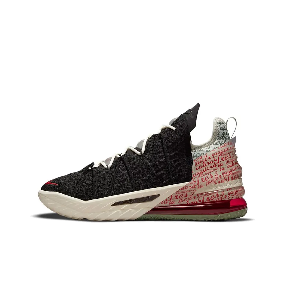 Nike Lebron 18 Баскетбольные кроссовки Low Топ Унисекс