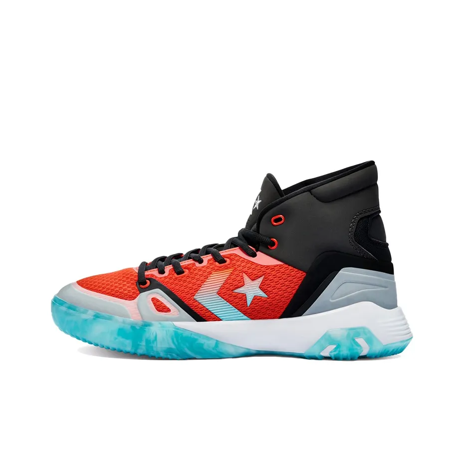 Конверс G4 High Топ Баскетбольные кроссовки Унисекс Черный Красный Синий